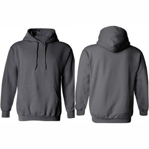 Jersey informal para hombre, Sudadera con capucha de algodón, bolsillo de canguro, ropa de calle de algodón 100%, sudaderas con capucha para hombre - Product Image 1