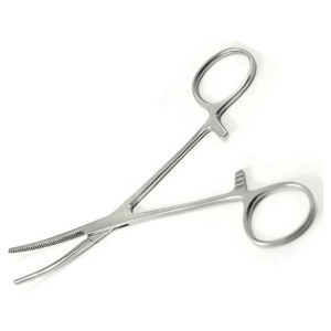 Pinzas Mosquito de Acero Inoxidable, Pinzas Médicas Quirúrgicas Profesionales de Acero Inoxidable para Laboratorio Médico Quirúrgico - Product Image 1