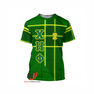 Camisetas de manga corta de Color sólido para mujer Chi Eta Phi nuevos diseños nuevo verano 100% algodón camisetas de manga corta de moda - Product Image 2