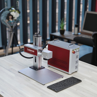 Marcatore Laser a Fibra JPT MOPA 100W 200W 300W con Autofocus, Software Lightburn Programmabile DXF/PLT/DWG/AI, Prezzo Competitivo, Incisione Profonda 3D