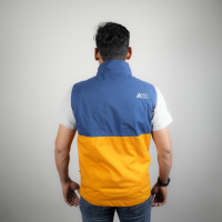 Veste sans manches décontractée pour homme, légère, respirante, coupe-vent, résistante à l'eau, personnalisable avec votre logo, 100% nylon véritable