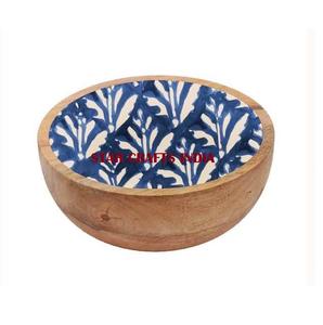 Vente en gros d'ustensiles de cuisine multifonctions en forme d'ananas bol de service à salade en bois et émail disponible chez SCI - Product Image 3