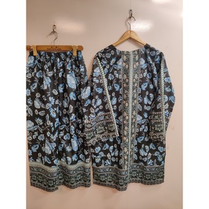 เสื้อชีฟองพิมพ์ลายดิจิตอลอินเทรนด์สำหรับผู้หญิง (XXS-XXL แบบสั้น/3/4 ความยาว ทรงหลวมสำหรับฤดูร้อน) - Product Image 1