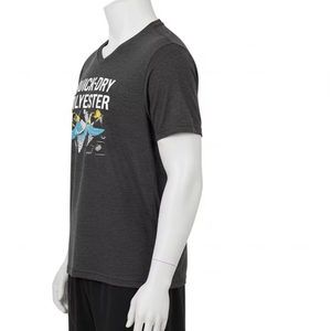 Camisetas de Cuello en V de Poliéster de Secado Rápido, 100% Poliéster, Absorben la Humedad, Transpirables, para Deportes, Fitness, Entrenamiento, Uniformes Casuales - Product Image 5