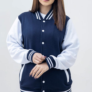 New Design Long Sleeve Women's Varsity <b>Jacket</b> OEM/ODM Services Available Windproof & Eco-Friendly Varsity <b>Jacket</b> For Women - Product Image 4