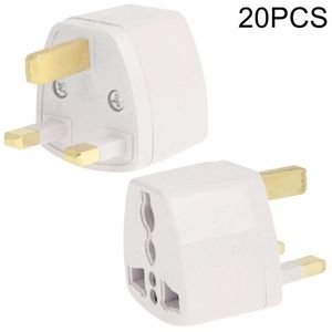 20 PCS <b>UK</b> <b>Plug</b> Travel <b>Adapters</b> for Convenient Travel Essentials - Product Image 1