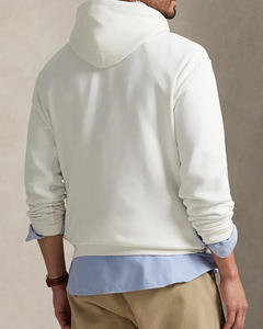 Sweat-shirt pour homme de qualité supérieure, en molleton de coton doux 100%, poids lourd, surdimensionné, avec logo personnalisé, sweat-shirts de sport - Product Image 5