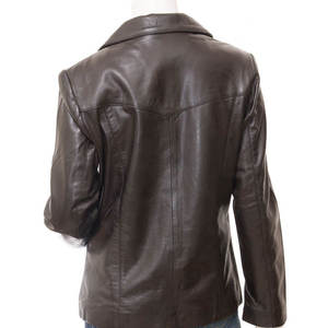 Chaquetas de Cuero para Mujer, 100% Satén de Alta Calidad, Diseño Personalizable, Material Transpirable - Product Image 2