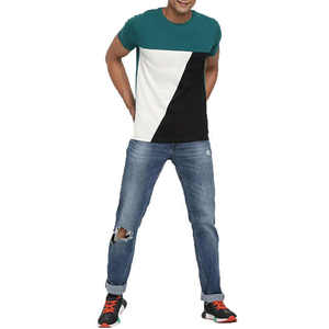 Camisetas Oversize para Hombre, Tendencia Actual, 100% Algodón, Tela Transpirable, Logotipo Personalizado en la Parte Delantera, Diseño Liso, Ajuste Cómodo - Product Image 4