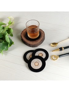 ที่รองแก้วเรซินลายดอกไม้สีชมพูแสนสวยสำหรับตกแต่งด้วยศิลปะสำหรับรับประทานอาหารห้องนั่งเล่นห้องครัวและโต๊ะทำงานจากอินเดีย - Product Image 5