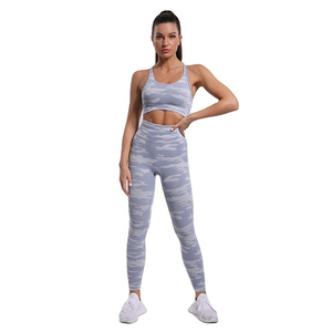 Conjuntos de fitness para gimnasio para yoga, gimnasio, ropa deportiva para entrenamiento alto, ropa de yoga, ropa de fitness para mujer, conjunto de gimnasio personalizado - Product Image 5
