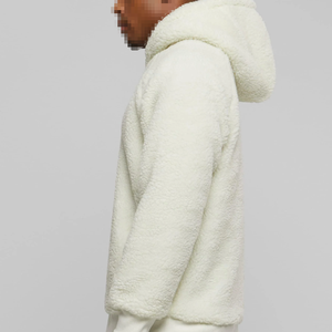 Sweat-shirt à Capuche en Fourrure Épaisse pour Homme et Femme, 100% Coton, Sherpa, Personnalisé, Hiver - Product Image 3