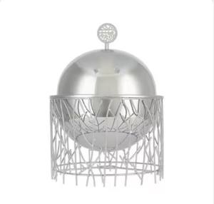 Casserole en métal de haute qualité avec couvercle chauffe-aliments en or Meilleur vendeur pour Restaurant Hôtel Mariage Restauration & Buffet Service - Product Image 4