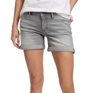 Nuevos pantalones cortos de mezclilla ajustados informales de alta calidad, ropa de verano, pantalones cortos de mezclilla de Material sólido de calidad superior para mujer - Product Image 1