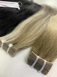 Bande Extensions de cheveux piano couleur 18 pouces 100% cheveux vietnamiens vierges de haute qualité expédition rapide - Product Image 3