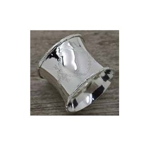 แหวนแบนสีโรสโกลด์พร้อมยอดแหวนผ้าเช็ดปากทรงกลมขนาดใหญ่สำหรับตกแต่งโต๊ะดีไซน์หรูหราประดับเพชร - Product Image 4