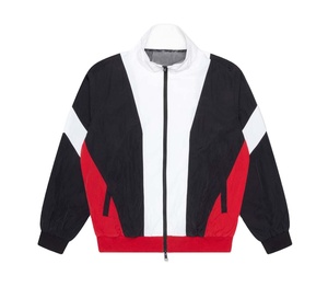 Conjunto de chándal cortavientos arrugado de dos piezas, chándal transpirable Unisex con estampado de logotipo personalizado de nueva moda para hombre - Product Image 1