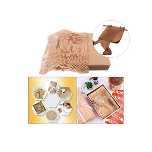 Bonne feuille de papier en nid d'abeille feuilles de papier d'emballage avec Logo Kraft en nid d'abeille et emballage cadeau au meilleur prix - Product Image 3