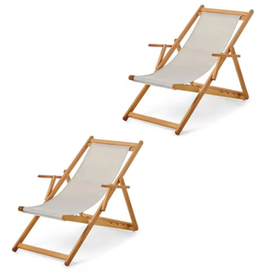 Silla de jardín plegable de madera de alta calidad, muebles de exterior de diseño moderno para jardín, Hotel, Villa, para uso en almacén - Product Image 6