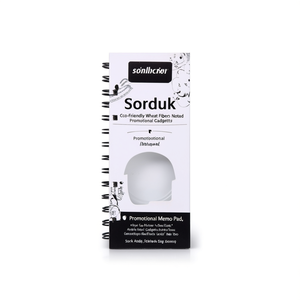 Bloc de Notas Ecológico Sorduk de Fibra de Trigo, Artículos Promocionales, Bloc de Notas - Product Image 2