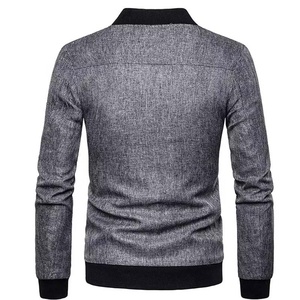 Chaquetas Varsity de Lona de Alta Calidad con Logotipo Personalizado para Hombre, Moda de Invierno, Tallas Grandes, Estilo Casual y Urbano - Product Image 2