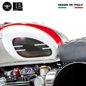 2 Pezzi Protezioni Ginocchia 3D per Serbatoio Moto, Compatibili con Giubbotti da Donna Triumph Street Twin-Cup, Accessorio - Product Image 3