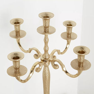 Candélabre décoratif vintage en métal aluminium Design élégant Décoration intérieure Candélabre Bougeoir pour meilleure vente - Product Image 3