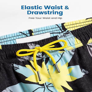 Maillots de bain pour hommes OEM Maillots de bain Impression personnalisée Shorts de plage sublimés Shorts de bain imperméables - Product Image 4