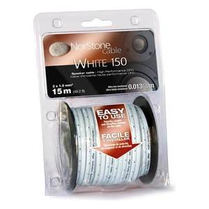 Cable de Audio Clásico W150 Blanco de 15m, una Solución de Video Duradera - Product Image 1