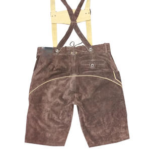 Short en cuir suédé de vache Herren, pour hommes, tenue de Festival, de style bohémien, à petit prix, collection - Product Image 5