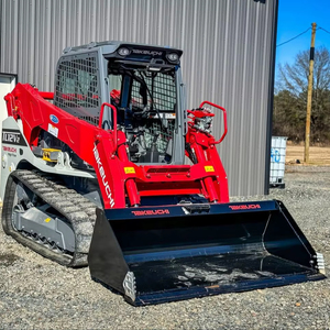 Free Shipping TAKEUCHI TL12V2 112hp Skid <b>Steer</b> Loader CE EPA Approved Crawler Loader With Front Loader Skid <b>Steer</b> Attachment - Product Image 5