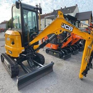 Excavatrice compacte sur chenilles hydraulique robuste JCBB 35Z-1 avec moteur Yanmar, forte puissance de creusement - Product Image 1