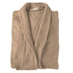 Terry Toweling Housecoat Five Star Hotel Quality Super Plush Cotton Piped Men's Robe with <b>Shawl</b> Collar dressing gown housecoat - Product Image 6