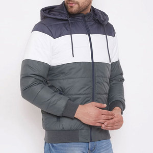 Estilo de lujo Buena calidad Precio bajo Chaqueta de burbuja para hombre Zip Up Drop Shipping Precio con descuento Chaqueta acolchada para hombre - Product Image 4