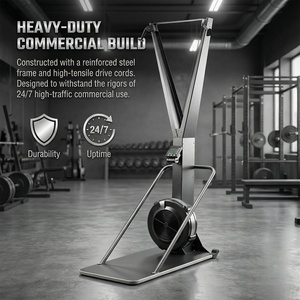 Máquina de Esquí de Interior de Alta Resistencia VIGFIT con Soporte de Piso para Gimnasio Comercial, Estudio, Rendimiento Deportivo, Ejercicio de Cuerpo Completo - Product Image 4