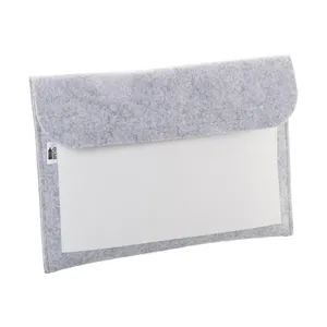Custodia per Laptop CreaFelt in RPET: Notebook Promozionale Sostenibile con Caratteristiche Eco-Friendly - Product Image 4
