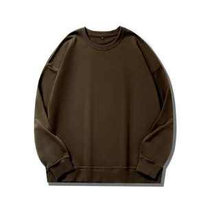 Sweat-shirt à capuche pour homme, col rond, imprimé hiver, broderie de haute qualité, logo personnalisé, 100% coton, 500 g/m², poids lourd, surdimensionné - Product Image 5