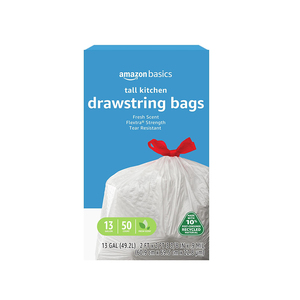 Sacs poubelles de cuisine à cordon de serrage de 13 gallons, qualité supérieure, robustes, qualité export, vente en gros - Product Image 3