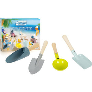 ชุดพลั่วตักดินขนาดเล็กสำหรับของเล่นชายหาด - Product Image 2