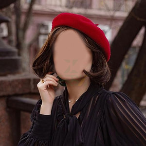 Boina Francesa de Poliéster para Mujer, Gorro de Punto Elegante, Elástico, Clásico, Suave, Cálido y Estilizado para las Cuatro Estaciones - Product Image 2