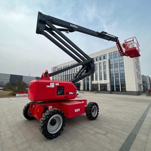 Plataforma Elevadora Hidráulica Diésel/Eléctrica Usada en Buen Estado, con Altura de Plataforma de 12 m y Capacidad de 230 kg, en Venta - Product Image 4