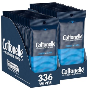 Toallitas Húmedas Cottonelle para Cuidado Personal, Suaves y Desechables en el Inodoro - Product Image 4