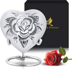 Cremation Urn for Adult Human Ashes Large Handcrafted Funeral <b>Memorial</b> Decorative Burial Urn, Funeral Cremation Keepsake Urns - Product Image 1