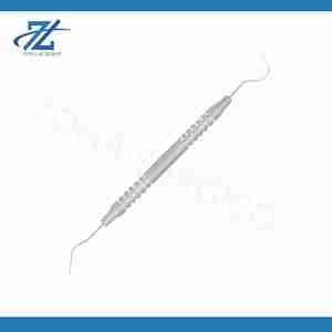 High Quality Double Ended D11/12A Stainless Steel <b>Dental</b> Instruments Manual Power Source-Diagnostic Explorers - Product Image 3