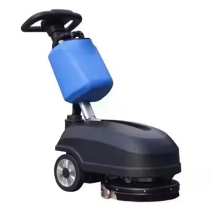 Hand Push Auto Brush Electric Industrial Walk Behind Rotary Mini Cleaning Machine Sweepers Floor Scrub - Product Image 1