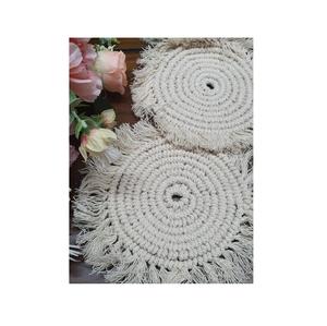Napperons en macramé en forme de luxe décor de table de style européen pour salle à manger cuisine fêtes de mariage et hôtels - Product Image 3