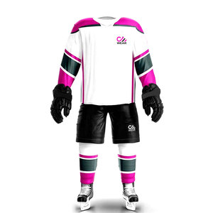 Conception unique uniforme de hockey sur glace durable grande taille hommes uniforme de hockey sur glace personnalisé nouvelle vente en gros uniformes de hockey sur glace de haute qualité - Product Image 2