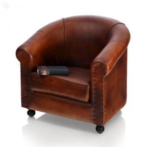 Gran oferta 2025, sofá de esquina de cuero genuino de apariencia antigua, silla India Vintage, muebles de sala de estar para el hogar, Hotel, interior - Product Image 5