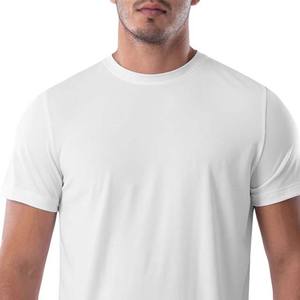 Camisetas transpirables de algodón 100% para hombre, camisetas de manga corta con cuello redondo de tela suave, perfectas para ropa informal de verano de talla grande - Product Image 5