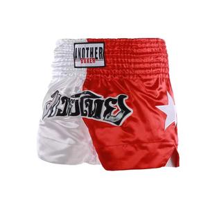 Shorts de combat Muay Thai unisexes d'usine, broderie et impression, arts martiaux, kick-boxing, adultes, unis, extensibles, respirants, séchage rapide - Product Image 4
